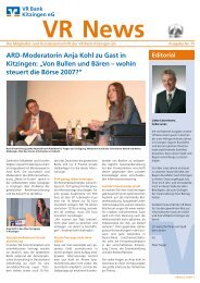 ARD-Moderatorin Anja Kohl zu Gast in Kitzingen - VR Bank ...