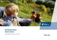 VR Mainfranken Select Union Start - VR-Bank Gerolzhofen eG