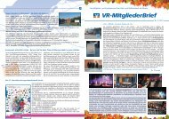 VR-MitgliederBrief VR-MitgliederBrief - Volks