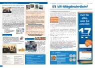 VR-MitgliederBrief VR-MitgliederBrief - Volks