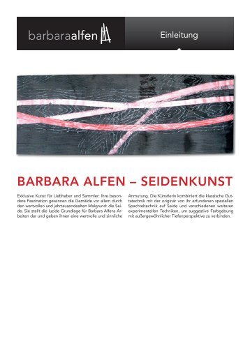Info-Material downloaden - Barbara Alfen