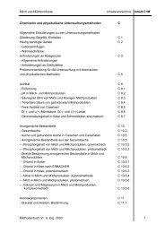 chemische und pysikalische untersuchungsmethoden - vdlufa