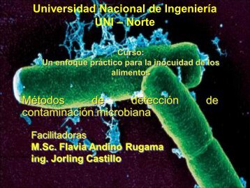 Determinación de coliformes: Método del NMP.