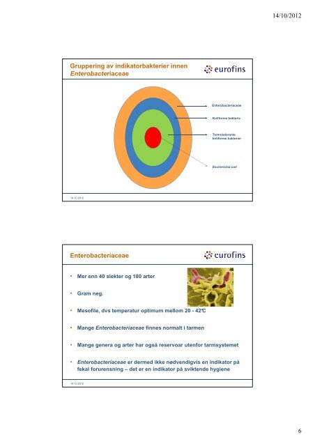 Enterobacteriaceae