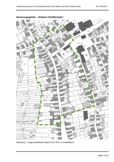 Gutachten über Ausgleichsbeträge - Schifferstadt