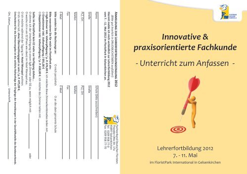 - Unterricht zum Anfassen - Innovative & praxisorientierte ... - FDF