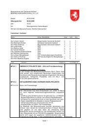 Bauausschuss (123 KB) - .PDF - Gemeinde - Nußdorf am Haunsberg