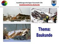 Baukunde - der Freiwilligen Feuerwehr Ohr