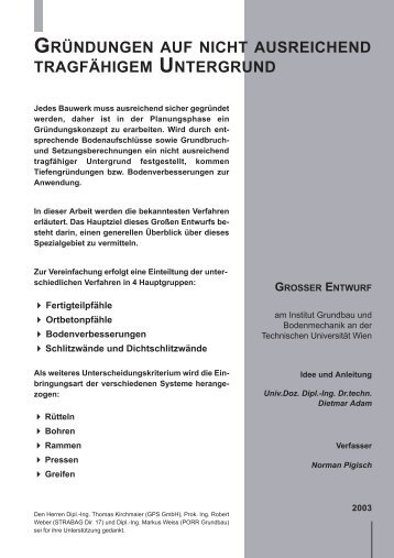 GesAllgemein Kirch.qxd - Forschungsbereich für Grundbau, Boden ...