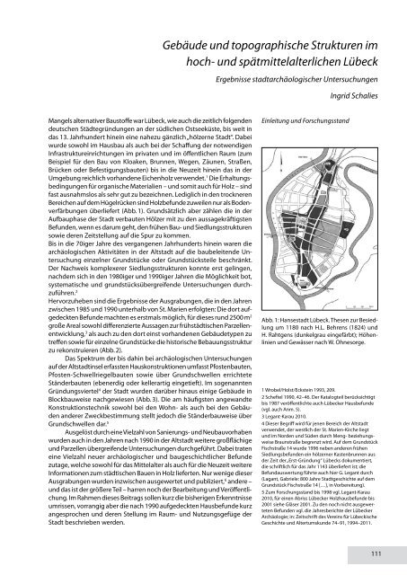 Gebäude und topographische Strukturen im hoch - Deutsche ...