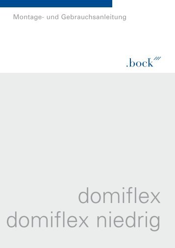 domiflex domiflex niedrig - bock.net