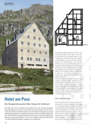 Umbau und Aufstockung des Alten Hospiz St ... - CAS Architekten