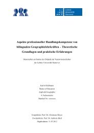 Masterarbeit K.Klußmann - Didaktik der Geographie - Leibniz ...