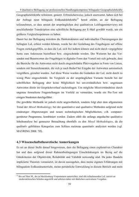 Masterarbeit K.Klußmann - Didaktik der Geographie - Leibniz ...