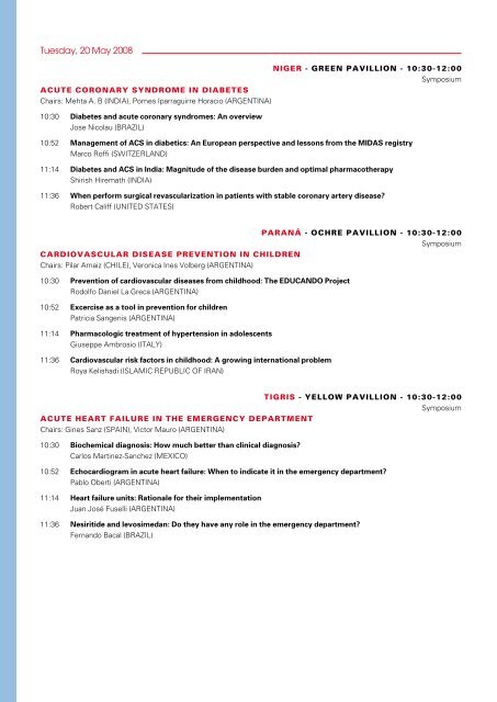 Final Programme - World Heart Federation