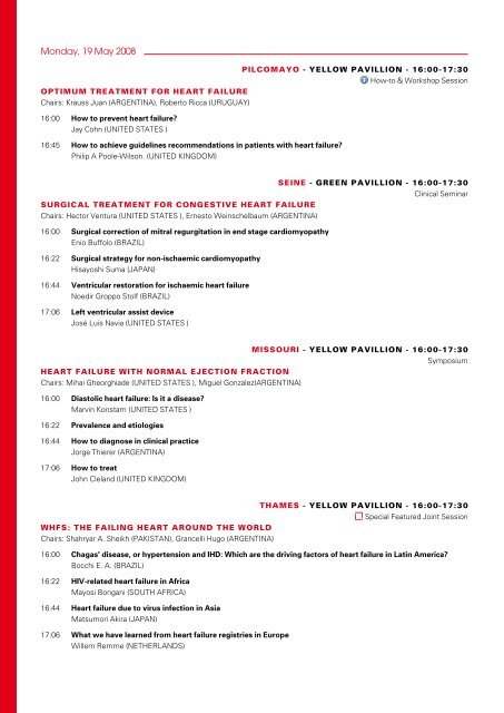 Final Programme - World Heart Federation