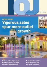 Vigorous sales spur more outlet growth - Value Retail News