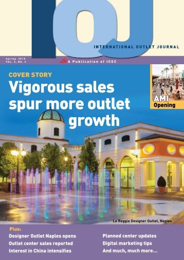 Vigorous sales spur more outlet growth - Value Retail News