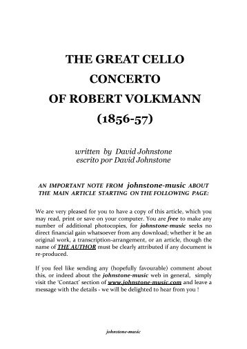 vlc046-VOLKMANN Cello Concerto-j_m.pdf - Johnstone-music.com