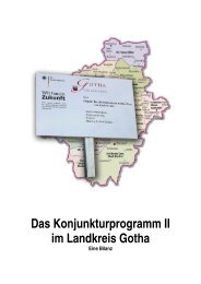 Dokumentation herunterladen (pdf, 3,4 MB) - Landkreis Gotha