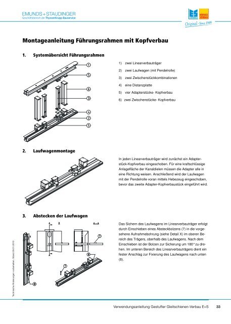 Verwendungsanleitung - Emunds + Staudinger GmbH