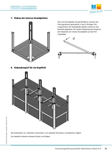 Verwendungsanleitung - Emunds + Staudinger GmbH