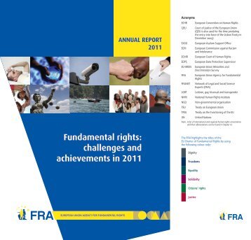 Fundamental rights: challenges and achievements in 2011