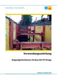 Krings Verwendungsanleitung - Emunds + Staudinger GmbH