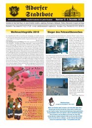 Adorfer Stadtbote Dezember.pdf - Adorf Tor zum Oberen Vogtland