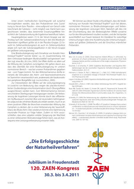 das zaenmagazin - Ortho-Bio-Med Centro di cura Specialistico