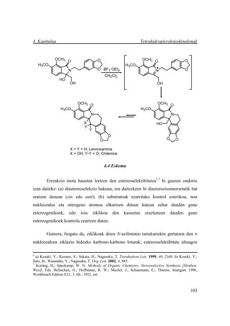 Erreaktibo organolitikoak sintesi asimetrikoan, aminen ...