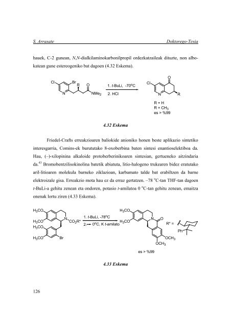 Erreaktibo organolitikoak sintesi asimetrikoan, aminen ...