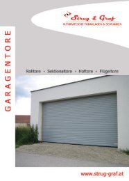 Garagentore - Strug & Graf