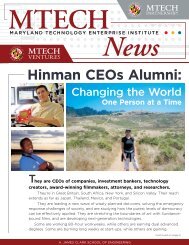 Hinman CEOs Alumni: - A. James Clark School of Engineering ...