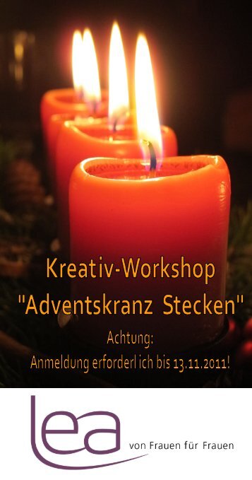 Adventskranz Stecken - Freie Evangelische Gemeinde Schaan