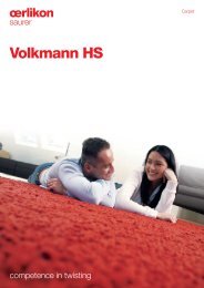 Volkmann HS - Oerlikon Saurer - Oerlikon Textile