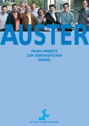 praxis-projekte zum demografischen wandel - QUBIC Beratergruppe