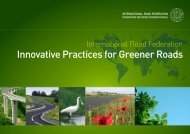 IRF Innovative Practices for Greener Roads - International Road ...