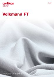 Volkmann FT - Oerlikon Saurer - Oerlikon Textile