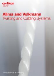 Allma and Volkmann Twisting and Cabling Systems