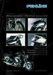 [Motorradzubehör / Motorcycle Accessories] - Fehling