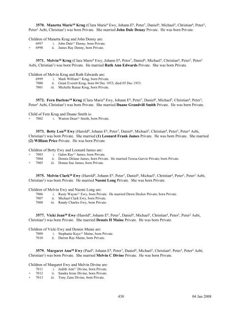 Family Tree Maker - Galizien German Descendants