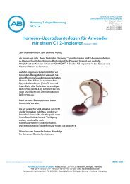 Harmony-Leihunterlagen-fuer-C1-Kunden - Advanced Bionics