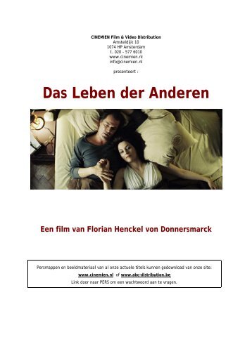 Das Leben der Anderen - Cinemien