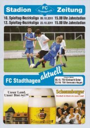 Unsere CII-Junioren - FC Stadthagen