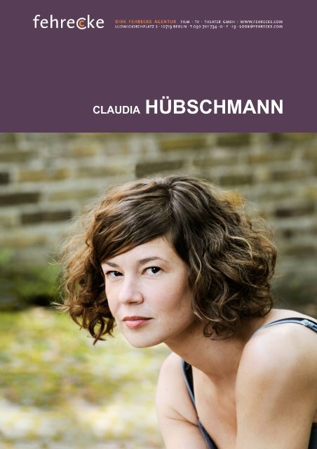 CLAUDIA HÜBSCHMANN - Fehrecke