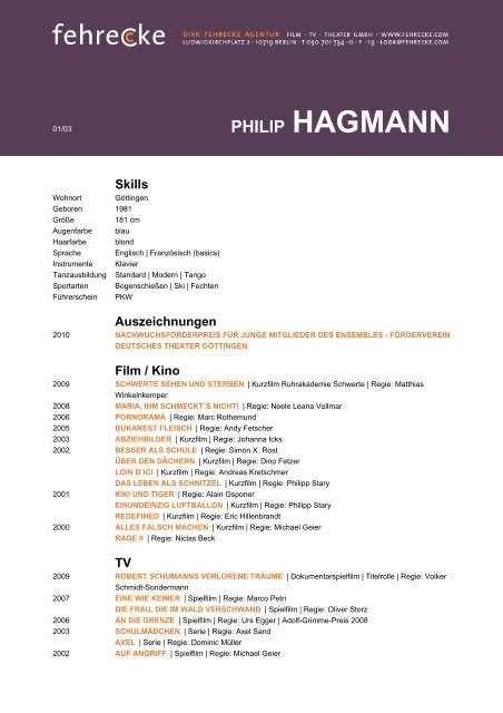 PHILIP HAGMANN