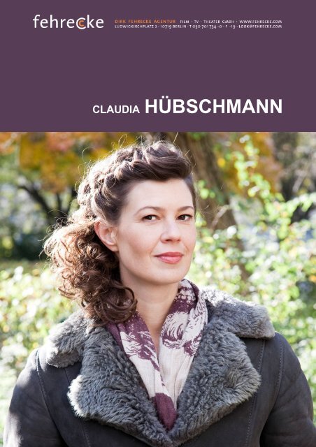 CLAUDIA HÜBSCHMANN - Fehrecke