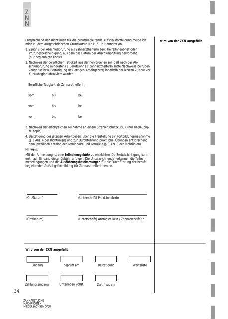 leitartikel - Zahnärztekammer Niedersachsen