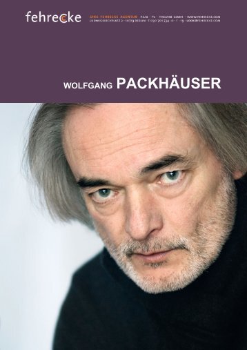 WOLFGANG PACKHÄUSER